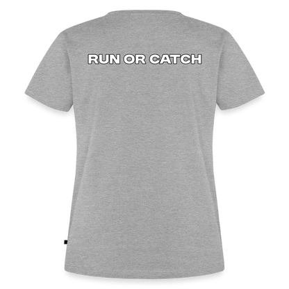 Frauen Premium Shirt - Grau meliert