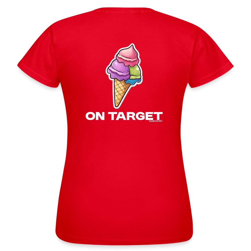 Frauen T-Shirt Ice - On Target - Rot