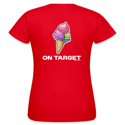 Frauen T-Shirt Ice - On Target - Rot