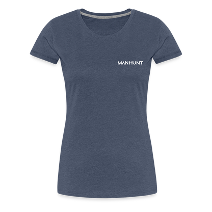 MANHUNT Staffel 2 - T - Shirt Frauen - Blau meliert