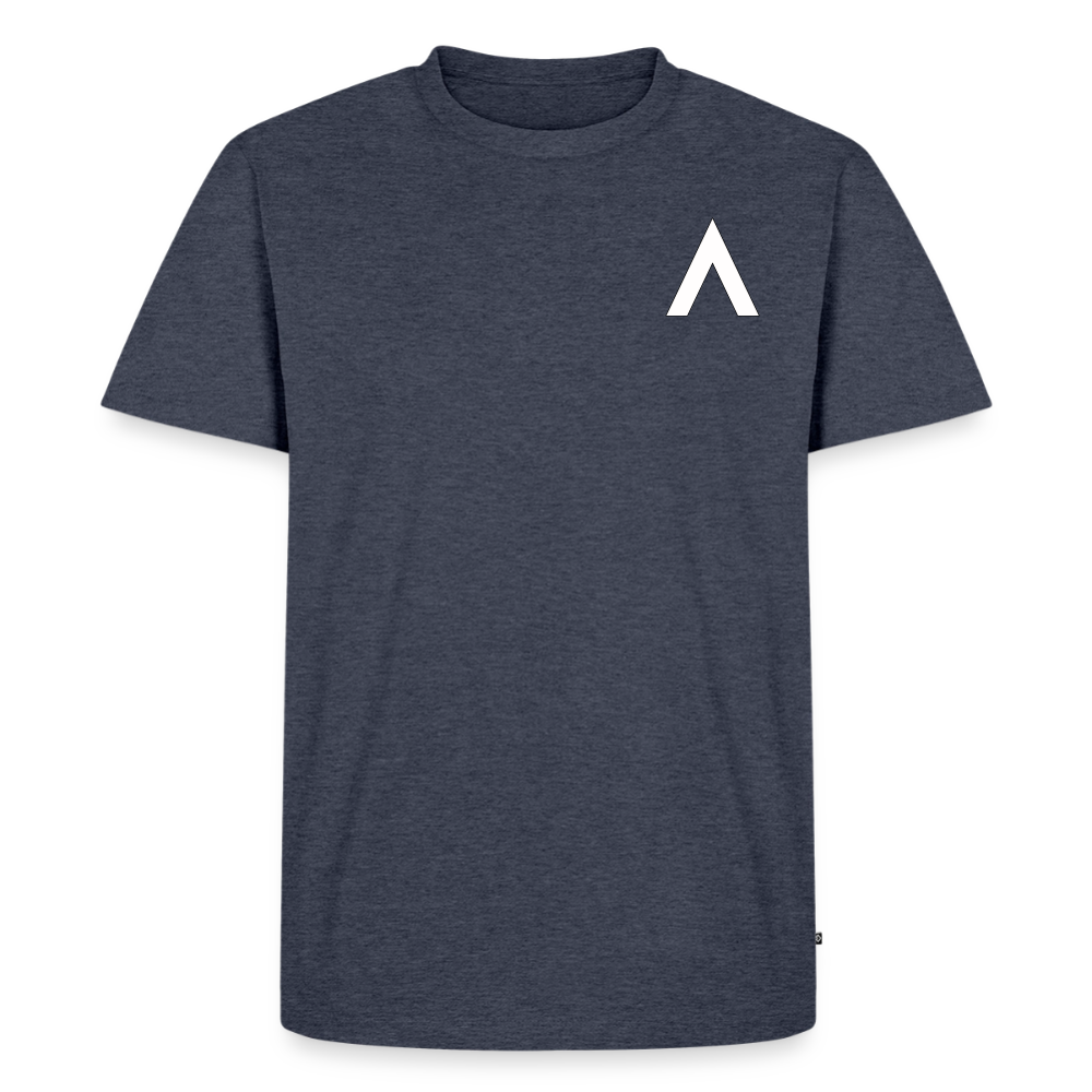 Männer Premium T - Shirt - Jeansblau 