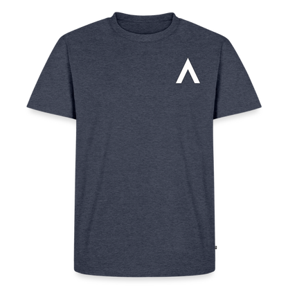 Männer Premium T - Shirt - Jeansblau 