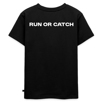 Manhunt Kinder T- Shirt - Schwarz