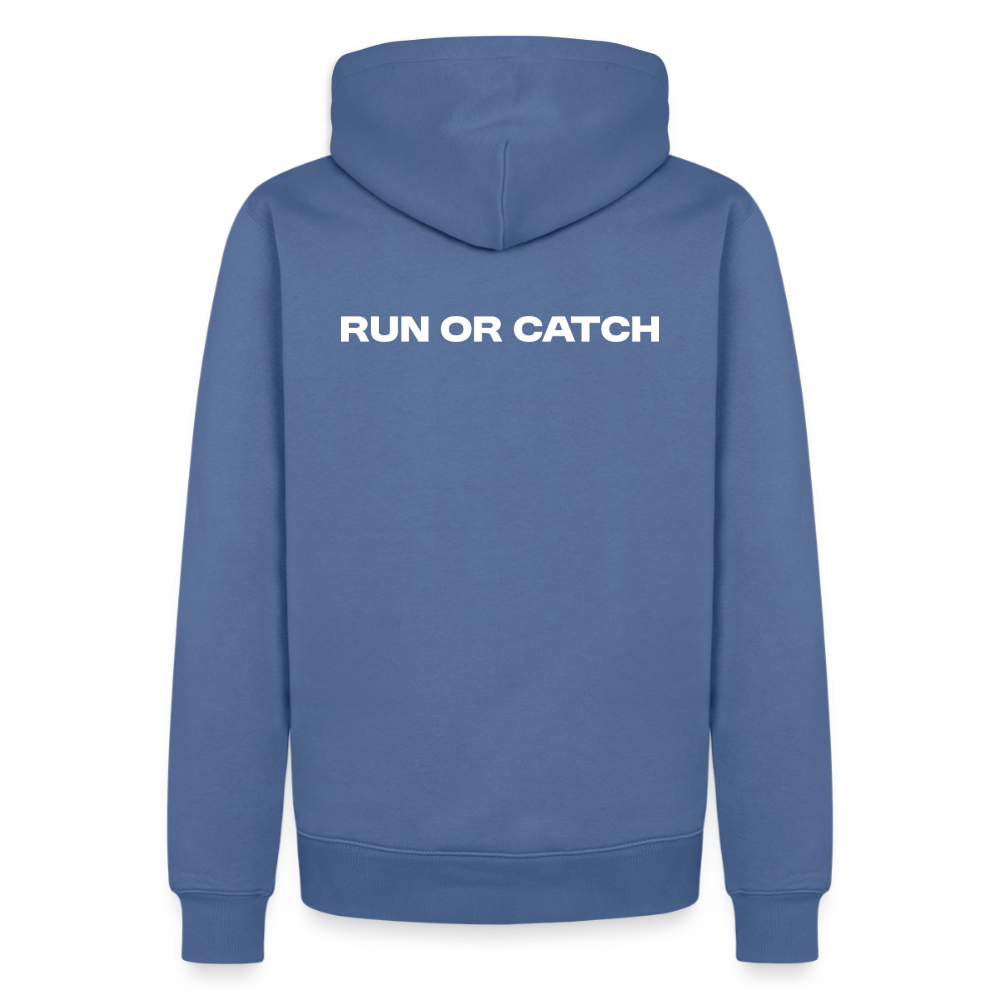 Männer Premium Hoodie - Taubenblau