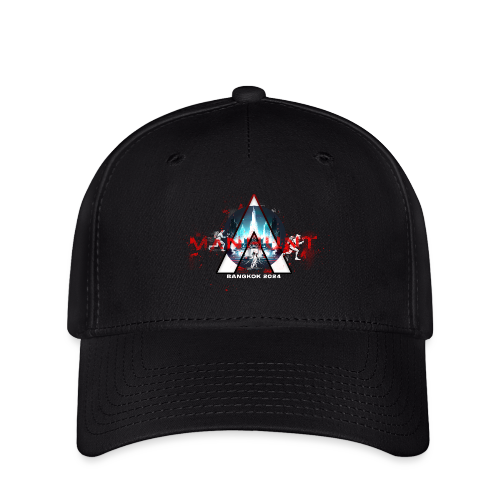 Manhunt - Flexfit Cap - Schwarz