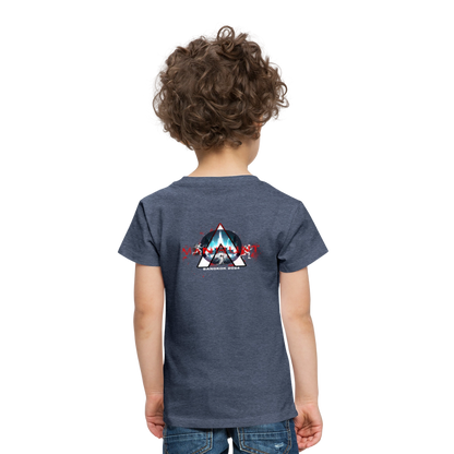 MANHUNT Staffel 2 - T - Shirt Kinder - Blau meliert