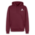Männer Premium Hoodie - Burgunderrot