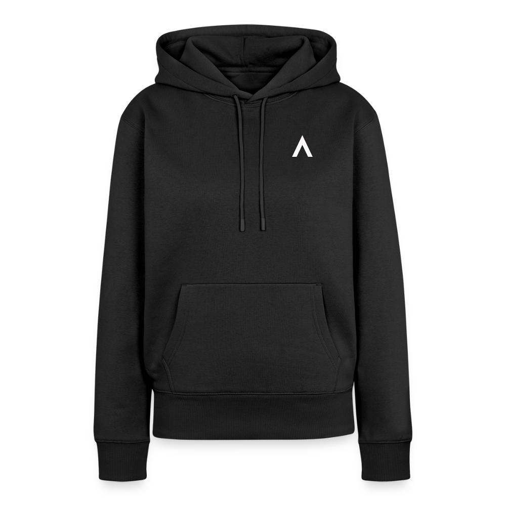 Frauen Premium Hoodie - Schwarz