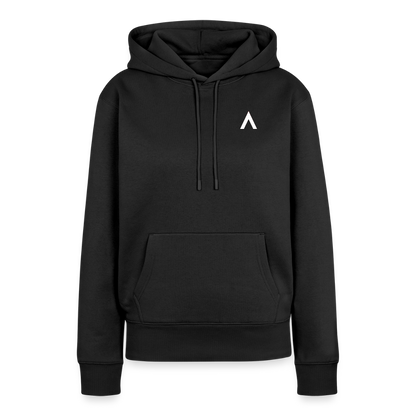 Frauen Premium Hoodie - Schwarz