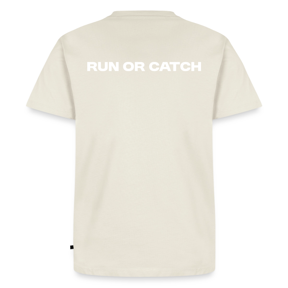 Männer Premium T - Shirt - Naturweiß