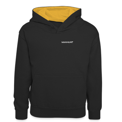 Hoodie - Ice on Target Kinder - Schwarz/Gold