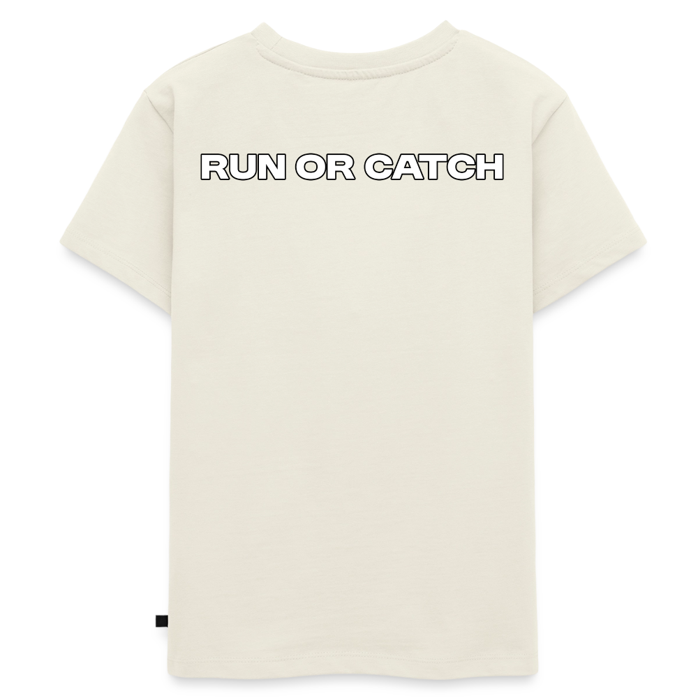 Manhunt Kinder T- Shirt - Naturweiß