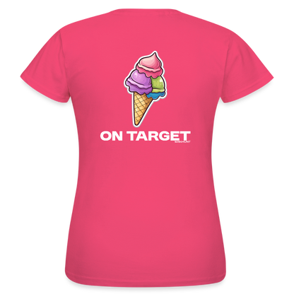 Frauen T-Shirt Ice - On Target - Azalea