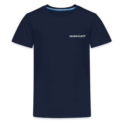 MANHUNT Staffel 2 - T - Shirt Teenager - Navy