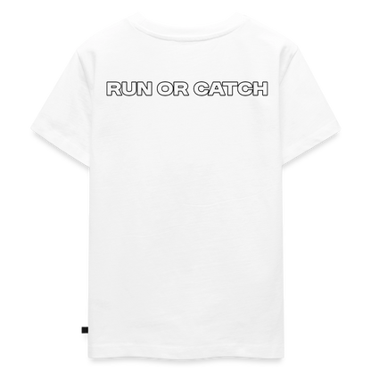 Manhunt Kinder T- Shirt - Weiß
