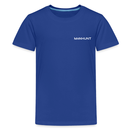 MANHUNT Staffel 2 - T - Shirt Teenager - Königsblau