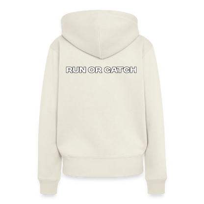 Frauen Premium Hoodie - Naturweiß