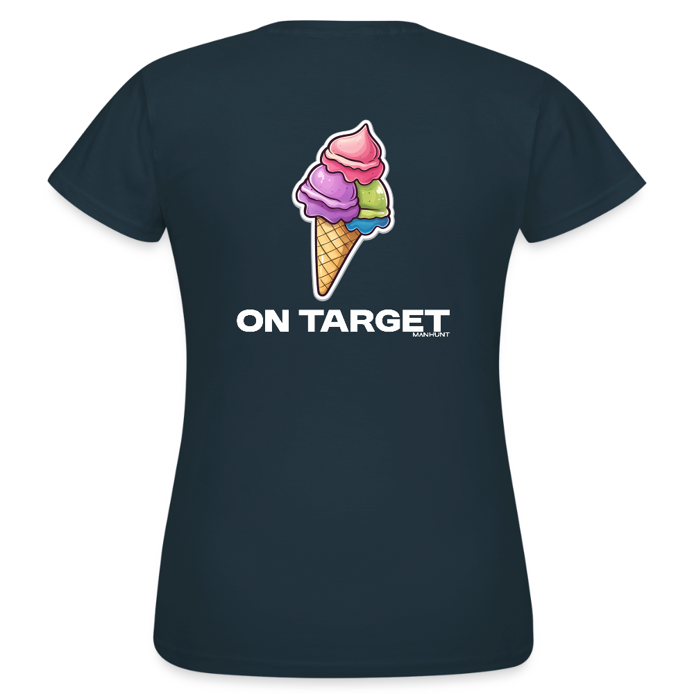 Frauen T-Shirt Ice - On Target - Navy