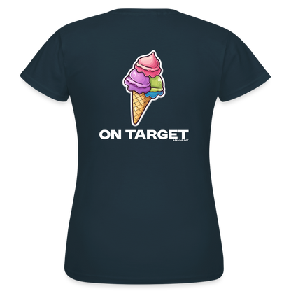 Frauen T-Shirt Ice - On Target - Navy