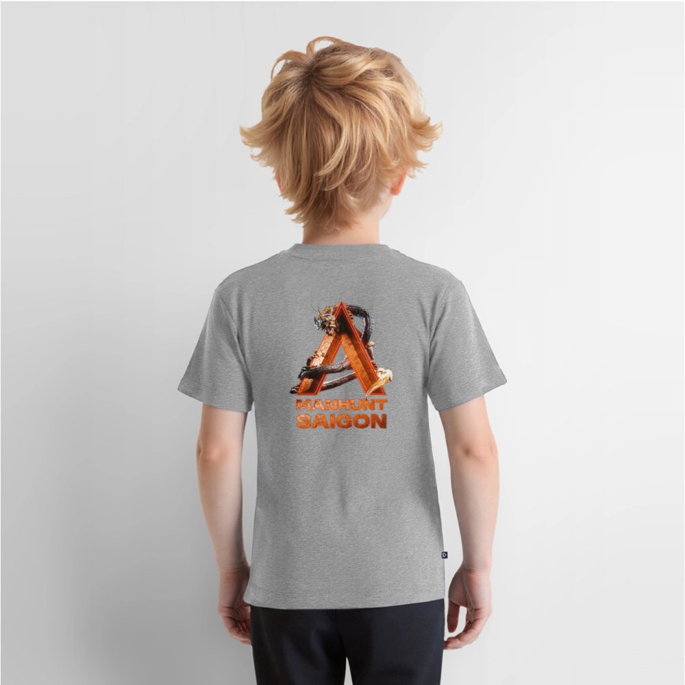 SAIGON 2026 - Manhunt Kinder T- Shirt - Grau meliert