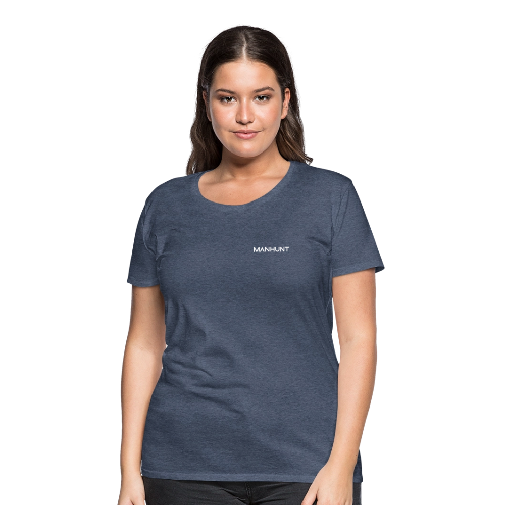 MANHUNT Staffel 2 - T - Shirt Frauen - Blau meliert