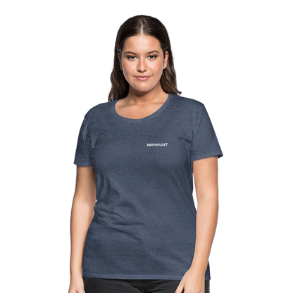 MANHUNT Staffel 2 - T - Shirt Frauen - Blau meliert