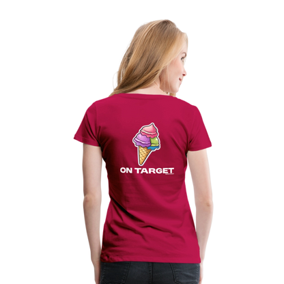 Ice On-Target - dunkles Pink