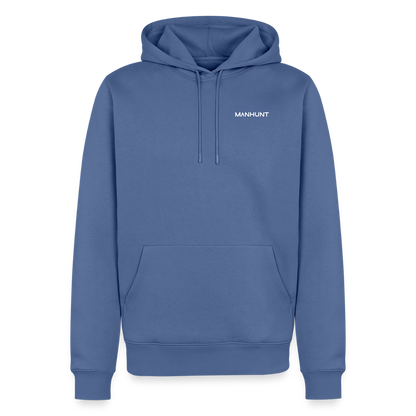 Hoodie - Ice on Target Männer - Taubenblau