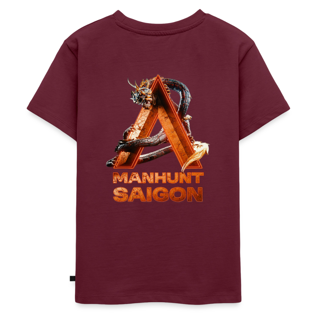 SAIGON 2026 - Manhunt Kinder T- Shirt - Burgunderrot