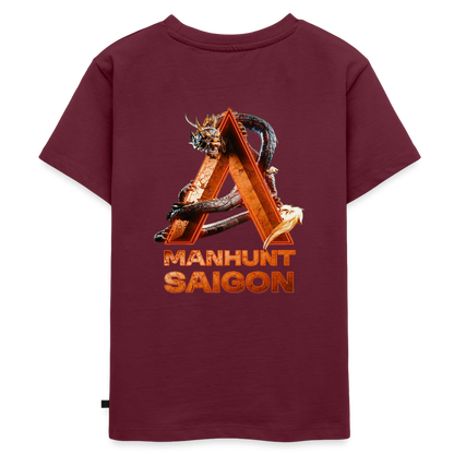 SAIGON 2026 - Manhunt Kinder T- Shirt - Burgunderrot