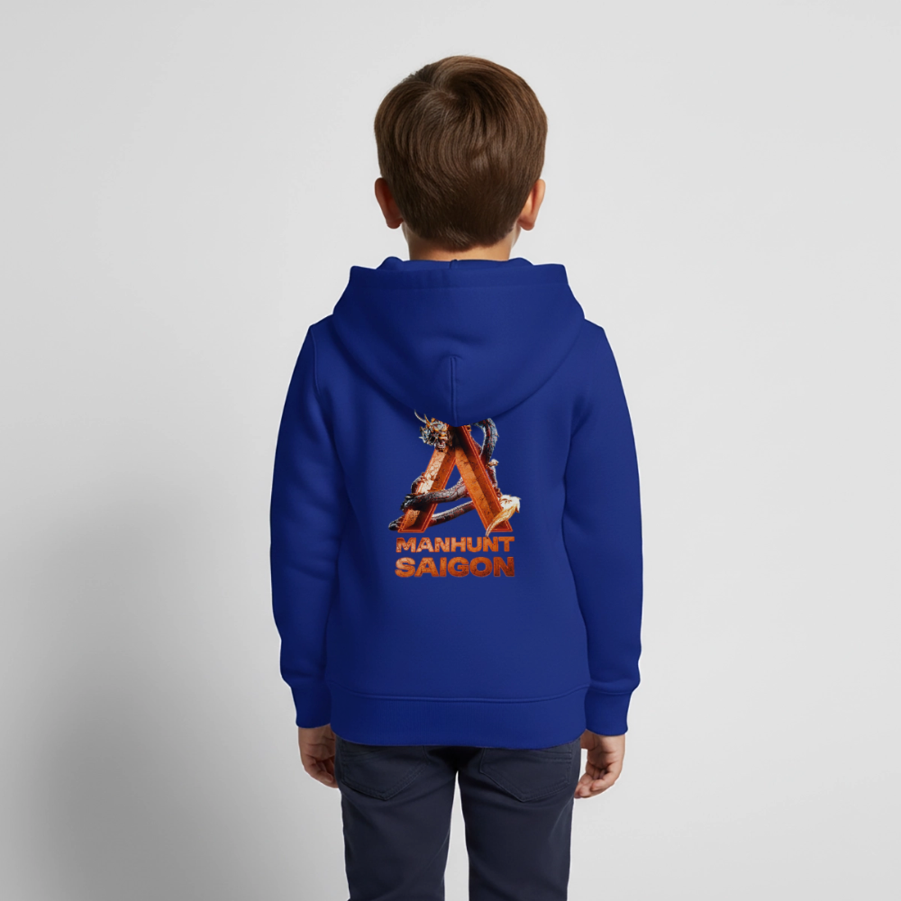 SAIGON 2026 - Manhunt Kinder Hoodie - Royalblau