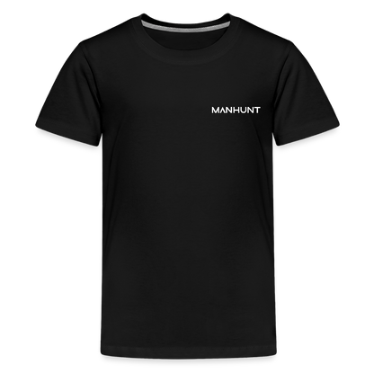 MANHUNT Staffel 2 - T - Shirt Teenager - Schwarz