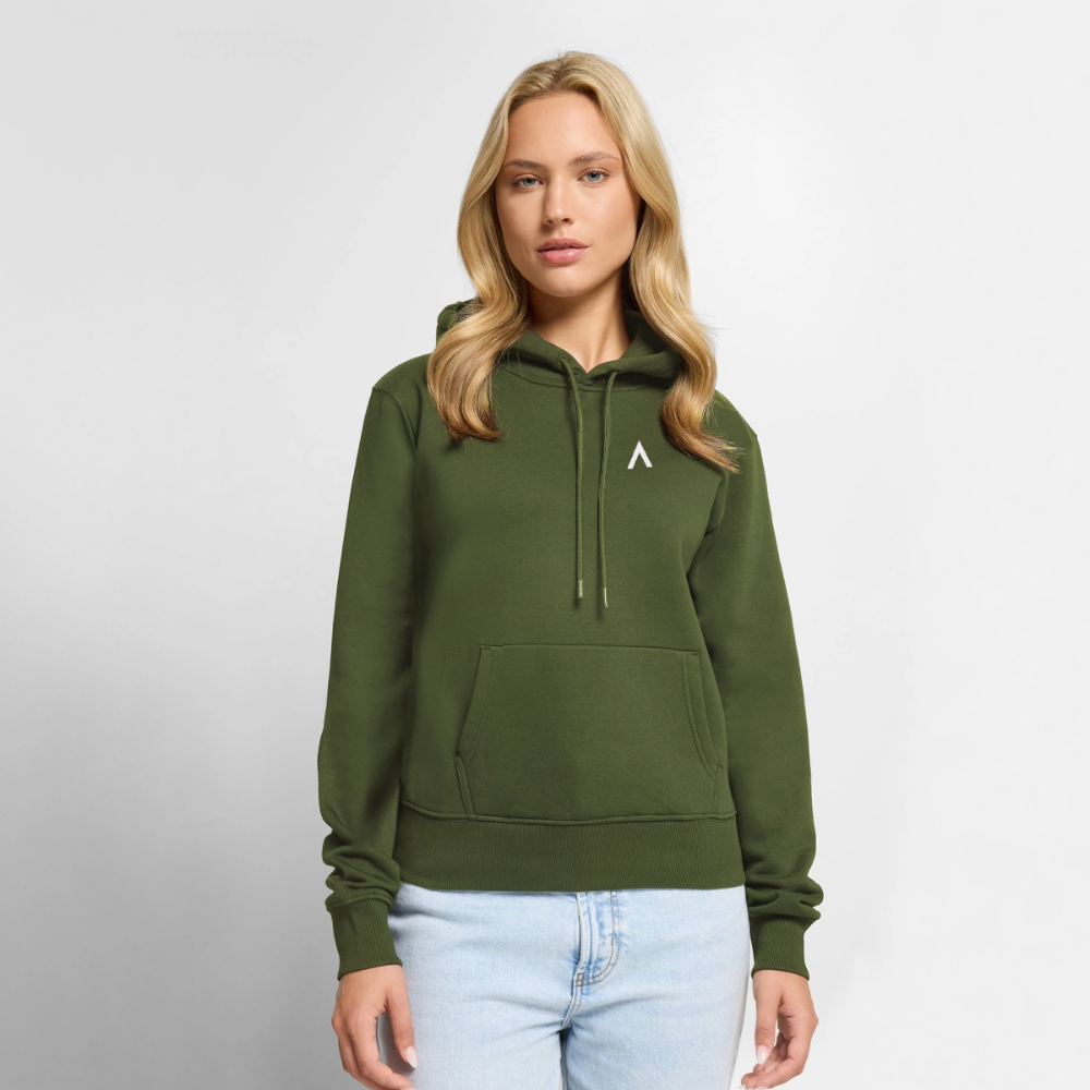 Frauen Premium Hoodie - Khaki