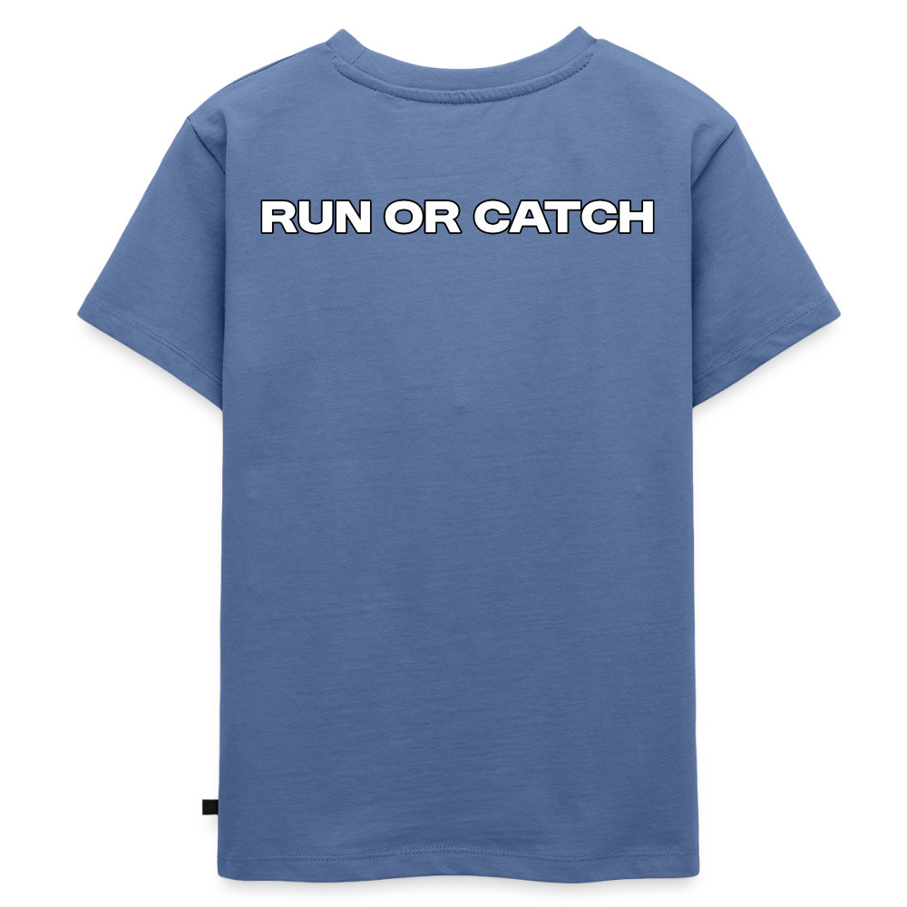 Manhunt Kinder T- Shirt - Taubenblau
