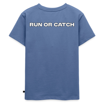 Manhunt Kinder T- Shirt - Taubenblau