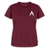 Frauen Premium Shirt - Burgunderrot