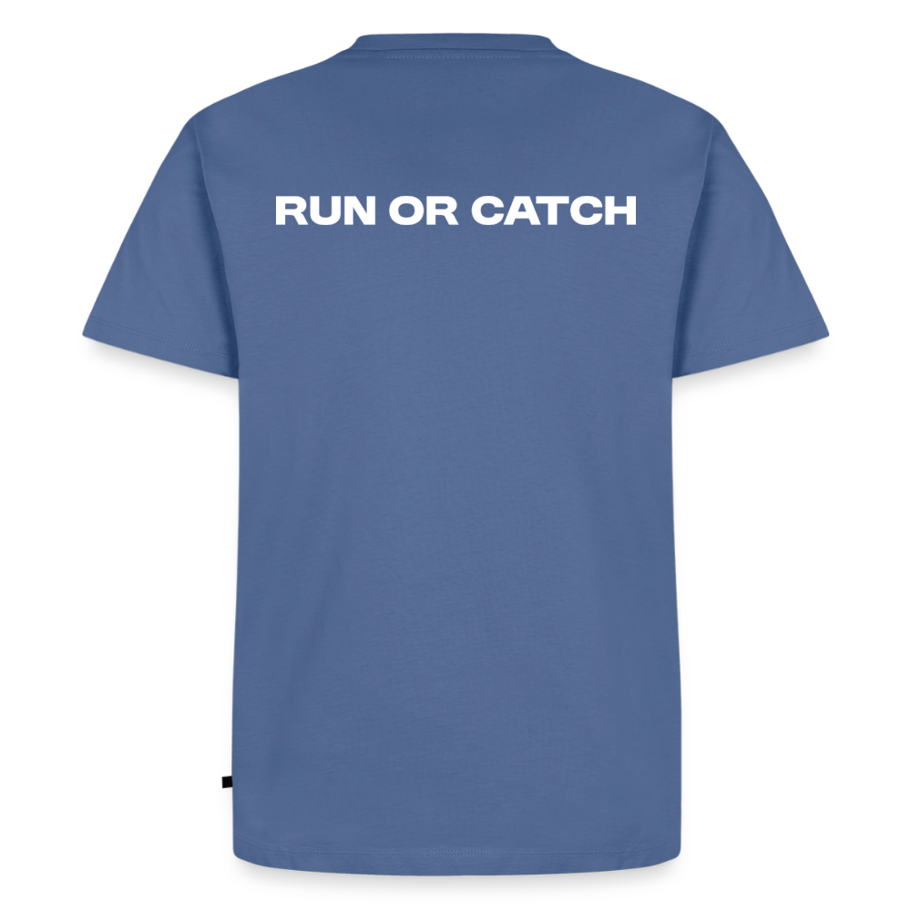 Männer Premium T - Shirt - Taubenblau