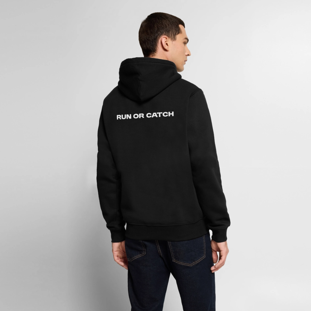 Männer Premium Hoodie - Schwarz