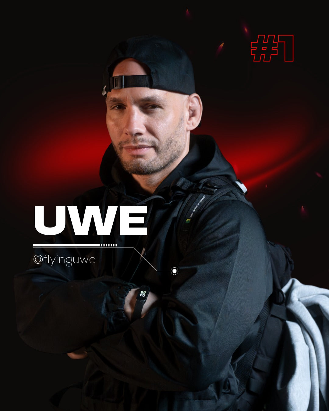 Flying Uwe Spieler 1 von Manhunt Staffel 3